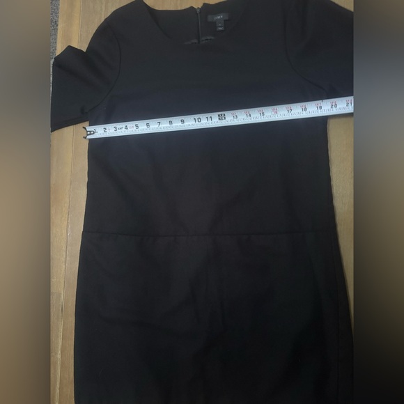 J. Crew Classic Black Long Sleeve Dress - Picture 8 of 13